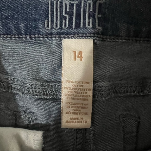 Teens Girls Justice Jeans - Picture 6 of 9